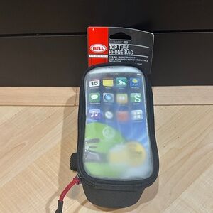 Black Top Tube Phone Bag